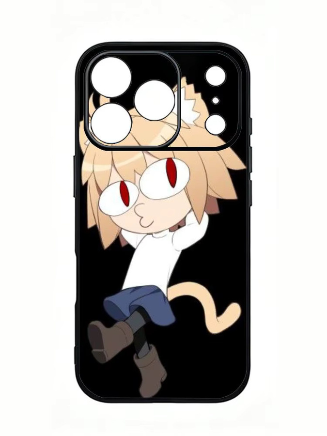 Arc Meme N-Neco Arc Handyhülle Schwarz Matt für iPhone 17 16 15 14 13 Pro Max - Bild 6