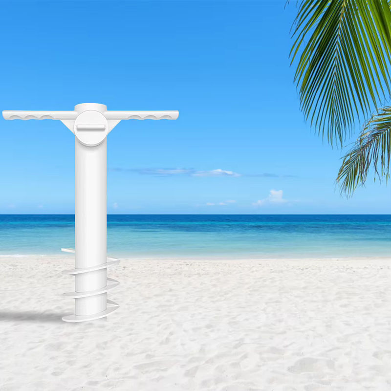 APWIKOGER Winddichter Sonnenschirmständer mit Spiral-Bodenanker für Outdoor-Einsätze - Bild 2