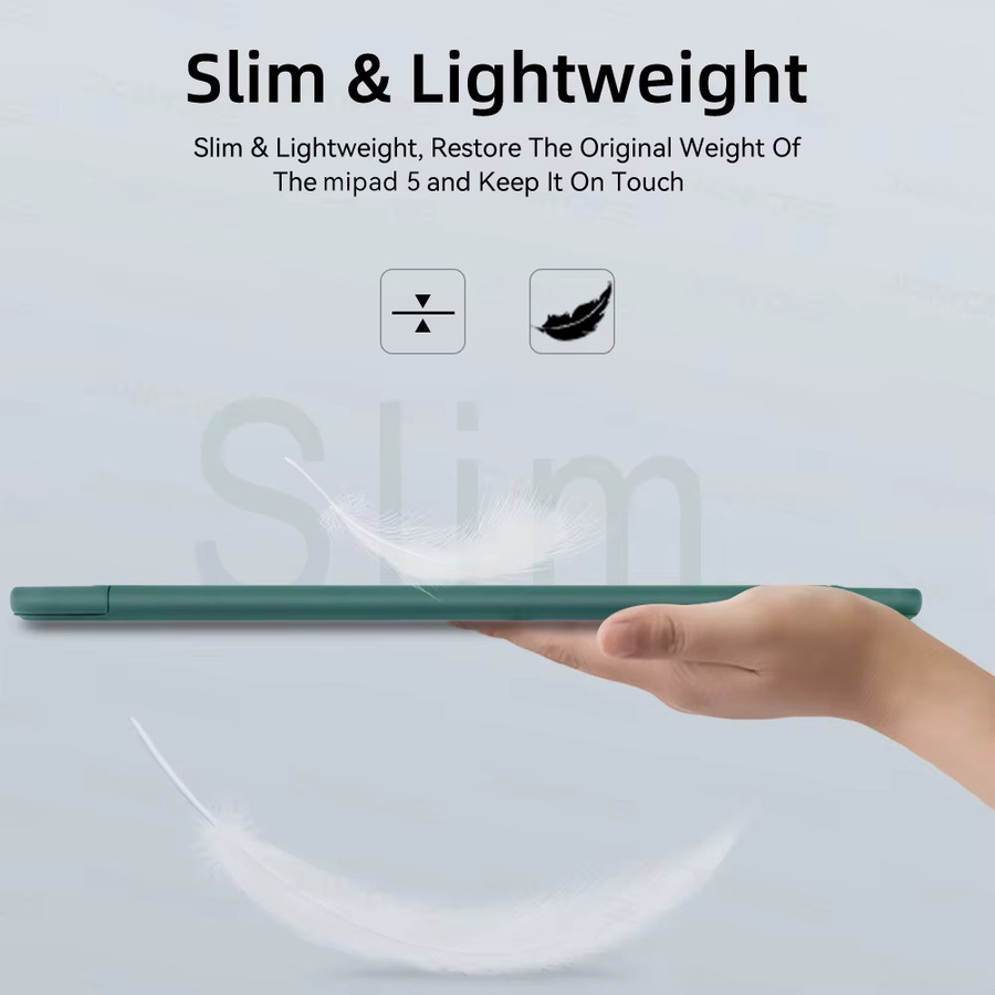 Funda Tablet Hülle für Xiaomi Pad 5, Pad 6, Pad 6 Pro, Pad 7, Pad 7 Pro und MiPad 6S Pro in Grün - Bild 5