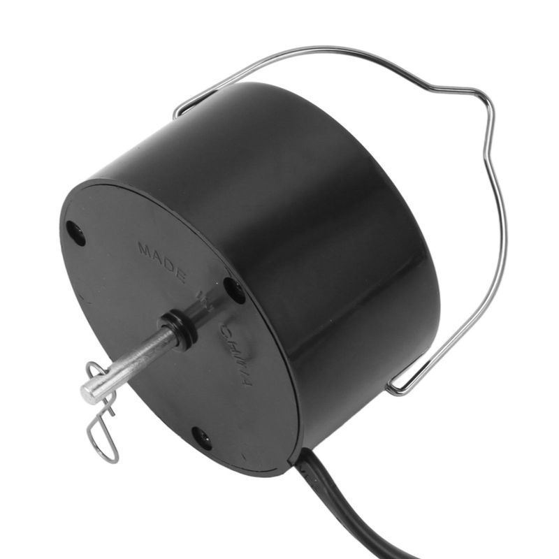 TOMTOP JMS Elektrischer Rotationsmotor für hängende Windspiel-Dekoration aus Kunststoff in Schwarz - Bild 7