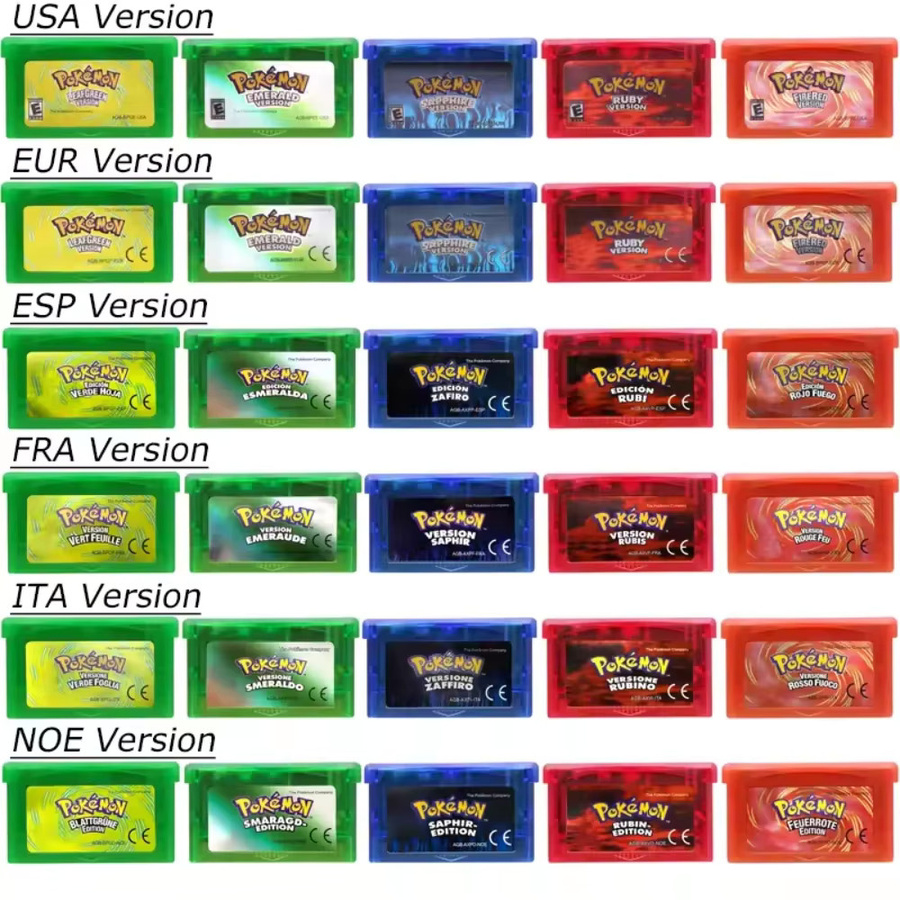 Bandai GBA 6-Sprachen-Spielkarte für DS/NDS/GB Videospielkonsolen in Multicolour - Bild 1