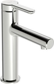 Hansa Waschtisch-Einhebelmischer HANSADESIGNO Style in Chrom mit Auslauf 125 mm - Bild 1