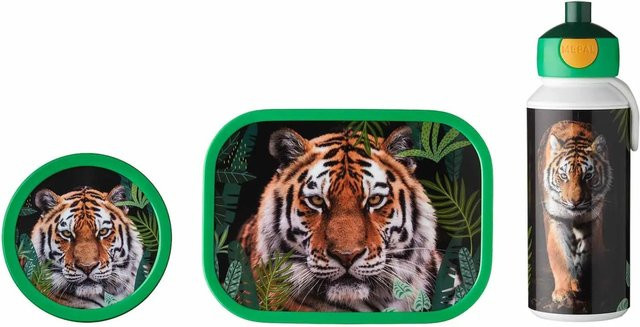 Mepal Campus Lunchset 3-teilig mit Brotdose, Trinkflasche und Obstbox in Multicolour - Bild 1