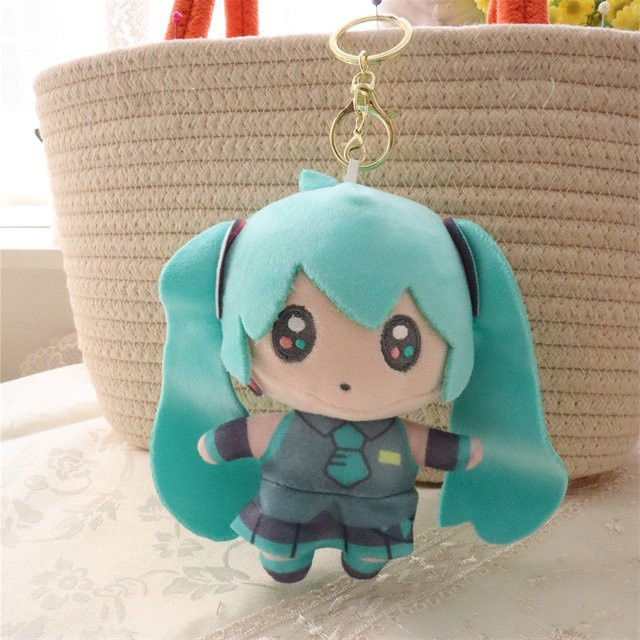 Bandai Hatsune Miku Plüsch-Schlüsselanhänger, Plüsch / Textil - Bild 1