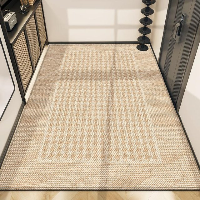 Rutschfeste Eingangstürmatte als Staubkratzmatte in Beige, B/T: 120 x 80 cm - Bild 1