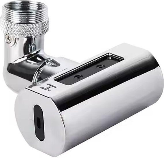 Multifunktionaler Wasserfallhahn mit 4 Modi und Duschanschluss von Binchi Outdoor Product, silberfarben, aus Kunststoff - Bild 1