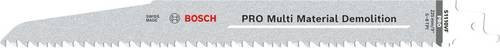 Bosch PRO Multi Material Demolition S1110VF Säbelsägeblatt aus Bimetal für Holz und Metall, Silber, 2er-Pack, Breite: 22 mm, Höhe: 1,6 mm, Tiefe: 225 mm - Bild 1