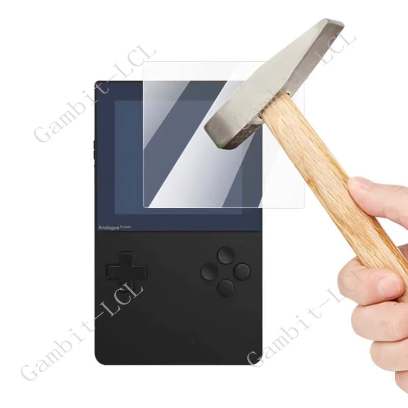 2er-Set Kkwxhl Schutzfolie aus gehärtetem Glas für Analog Tasche, 9H HD Display-Schutz, transparent - Bild 3