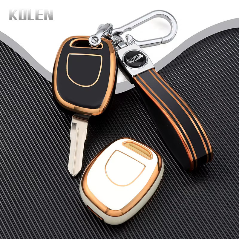 KOLEN TPU Schlüsselhülle für Renault Twingo Clio Kangoo Master NE73 VAC102 Fernbedienung Schutzhülle - Bild 4