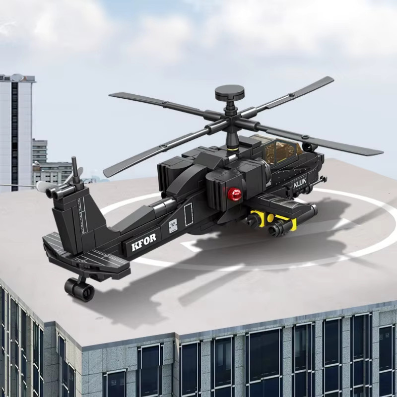 HOVFELER Militärische Bausteine, Hubschrauber-Modell, Fahrzeuge - Bild 2