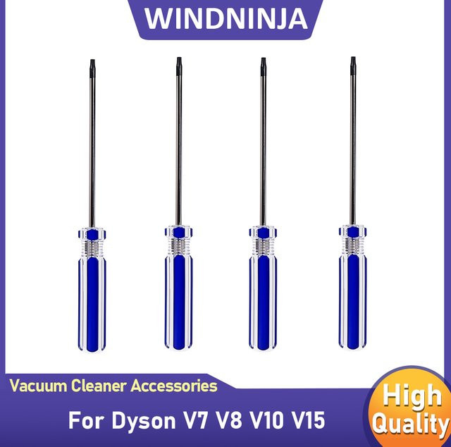WINDNINJA T8 Präzision Schraubendreher Set mit magnetischen Bits für Dyson V7 V8 V10 V15 Staubsauger Reparatur Werkzeug - Bild 1