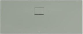 Villeroy & Boch Duschwanne Squaro Infinity aus Mineralguss, Grau, Eck-Einbau, B/T/H: 170 x 70 x 4 cm - Bild 1