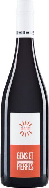 Gens et Pierres Merlot Rotwein, 2023, Languedoc, trocken, 0,75 l - Bild 1