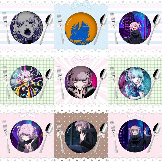 Kayou Anstecknadel, Anime Call of The Night, Bunt, Rund - Bild 1