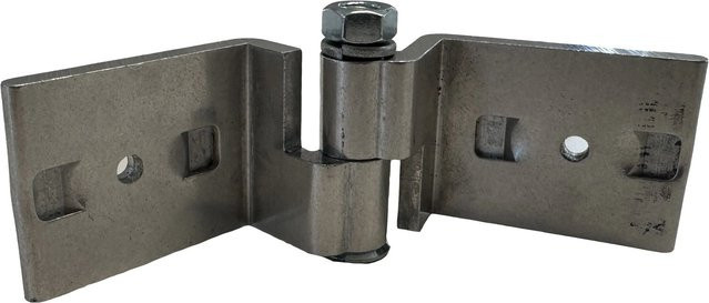 GS Terrasen Montagesysteme Aluvario Gelenk in Stainless Look, Silber, B/B: 35 x 35 mm - Bild 1