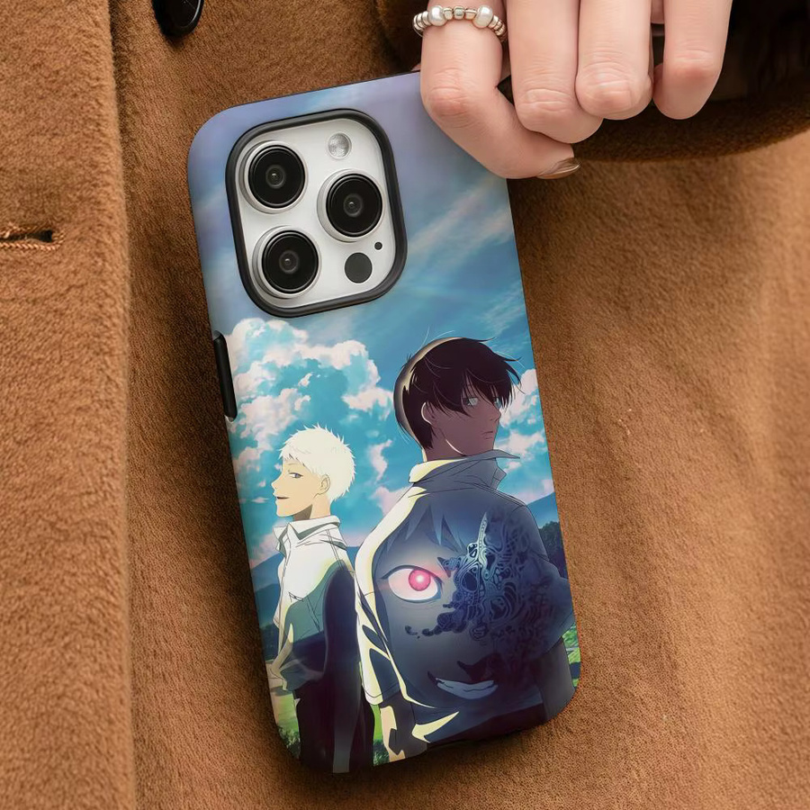 S-Summer Hikaru Died Handyhülle für Apple iPhone 17 16 15 14 13 12 Pro Max Plus in Weiß und Multicolour mit glänzender HD-Doppelschicht-Flüssig-Hartschale - Bild 3