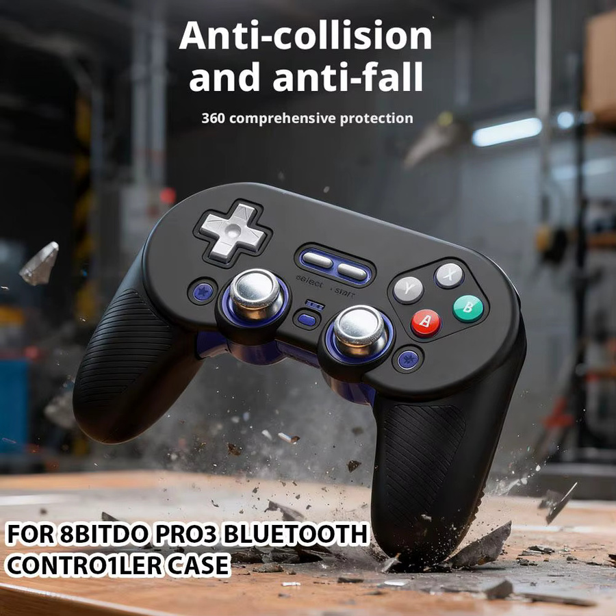 8BitDo Pro3 Bluetooth Wireless Game Controller Schutzhülle in Weiß, stoßfest und kratzfest - Bild 2