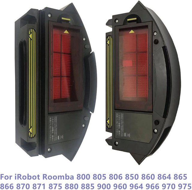 iRobot Roomba Staubbehälter mit HEPA-Filter in Schwarz für die Serien 800, 850, 870, 880, 900 und 970 - Bild 1