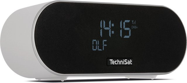 TechniSat DIGITRADIO 53 BT DAB+ und UKW Premium Uhrenradio mit Wecker und Bluetooth in Hellgrau - Bild 2