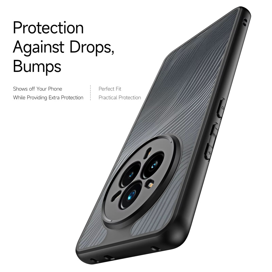 DUX DUCIS Schutzhülle für Realme 13 Pro Plus, 14 Pro und 15 Pro aus TPU und Acryl, Transparent, Anti-Fingerprint und Anti-Drop Design - Bild 2