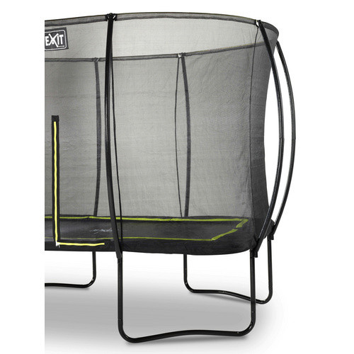 EXIT Toys Silhouette Rechteckiges Trampolin mit Sicherheitsnetz in Schwarz, B/T/H: 305 x 214 cm, max. Belastung 120 kg - Bild 4