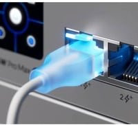 Ubiquiti UniFi Etherlighting Cat.6 Patch Kabel, Weiß, Transparent - Bild 1