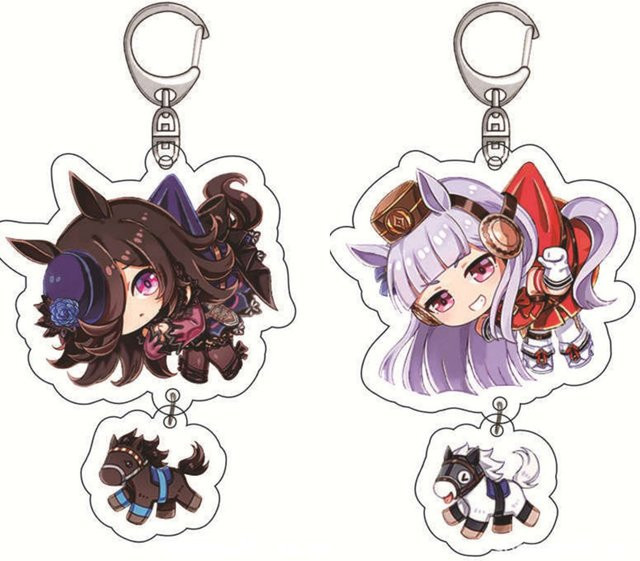 PrettyDerby Anime Acryl Figur Transparent als Desktop Ornament und Schlüsselanhänger - Bild 1