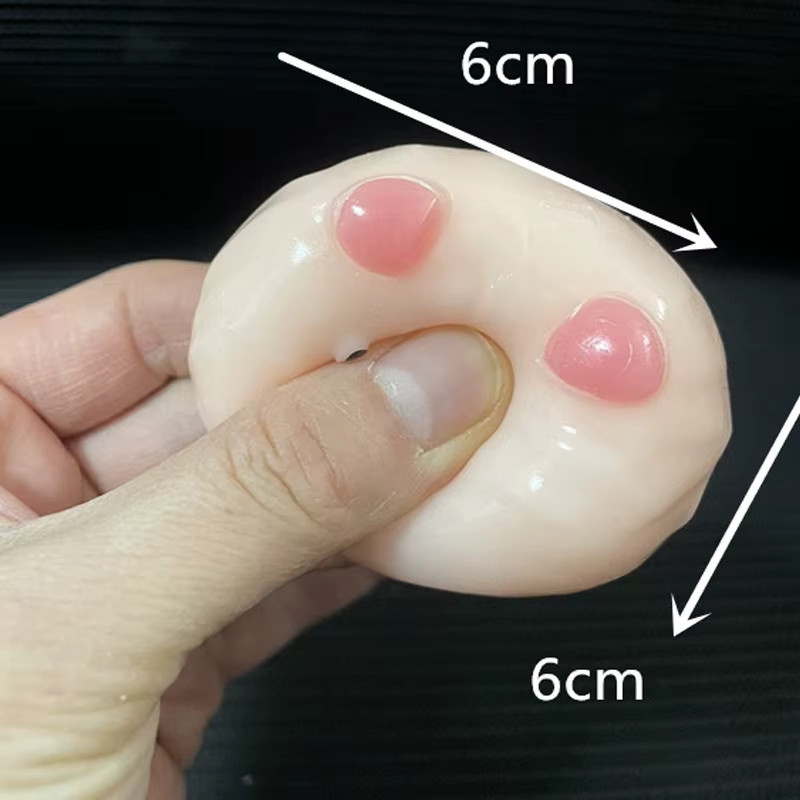Datgo Rosa Schweinchen Squishy, Sensorisches Spielzeug - Bild 3