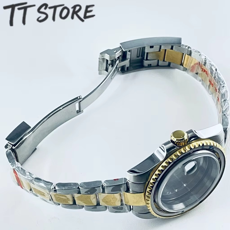 CHIKUANG Armbanduhr Edelstahl, Bicolor, Keramik, 40 mm, Unisex - Bild 2