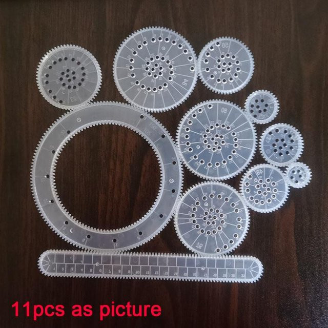 Kidsly Spirograph Zeichenspielzeug-Set, ab 3 Jahre - Bild 1