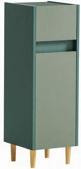 Schildmeyer Highboard Lovis in Waldgrün, Breite: 30,3 cm, Höhe: 90,3 cm, Tiefe: 33,0 cm - Bild 1