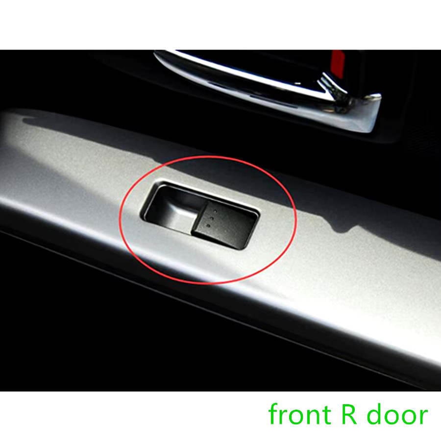 VOUVOU Elektrischer Einzelfensterschalter für Mazda 5 2007–2015 CR CW Premacy, vordere rechte Tür, Schwarz, C235-66-370 - Bild 3
