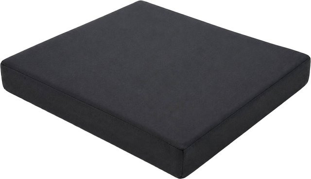 CLP Sitzkissen Lotta für Gartenstühle, quadratische Stuhlauflage aus schwarzem 600D Oxford Gewebe mit Reißverschluss, B: 51 cm, T: 43 cm, Polsterhöhe: 5 cm - Bild 1