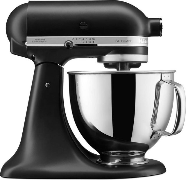 KitchenAid Artisan Küchenmaschine 5KSM125EBM Schwarz Matt - Bild 2