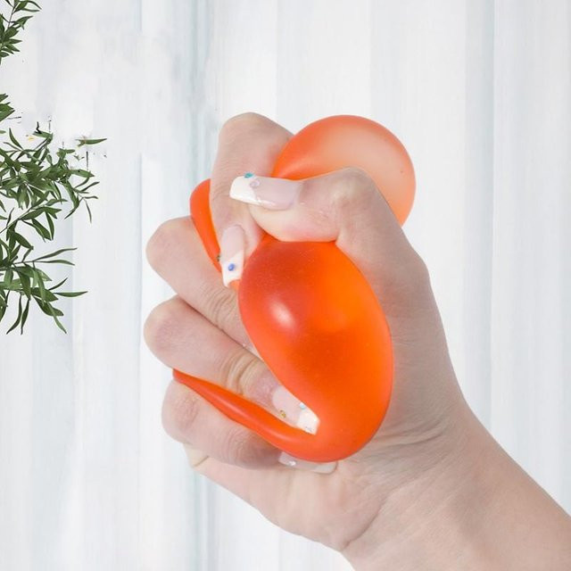 BC Pet Supplies Quetschball, orange - Bild 1