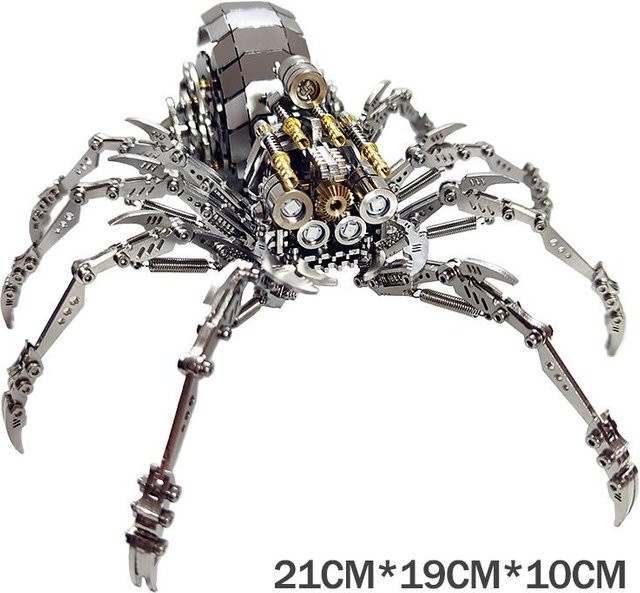 Linyi toy car 3D Metallpuzzle Spinne, Metallmodell, ab 14 Jahren - Bild 1