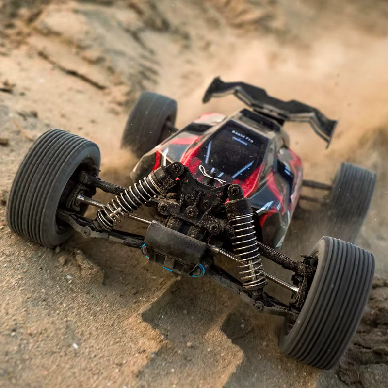 WLtoys RC-Auto, 1/16 Monster Offroad-Buggy, 2,4GHz, bürstenlos, 4WD - Bild 2