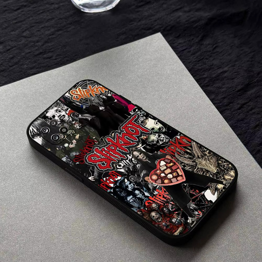 Slipknot Rock Band Handyhülle Soft Cover für Samsung Galaxy S21 S22 S23 S24 Ultra S25 Ultra S26 Multicolor - Bild 3