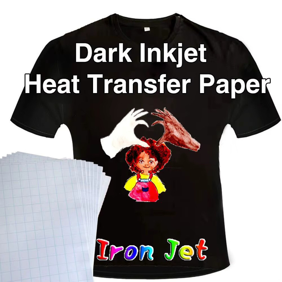 Inkjet Sublimationspapier für dunkle Stoffe A4 zum Transfer von T-Shirts und DIY-Projekten - Bild 4