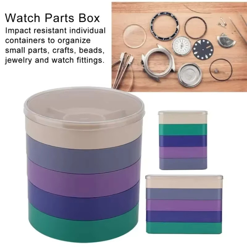 DQG Uhren-Zubehör Lagerbox für Schrauben und Komponenten, Unisex - Bild 5