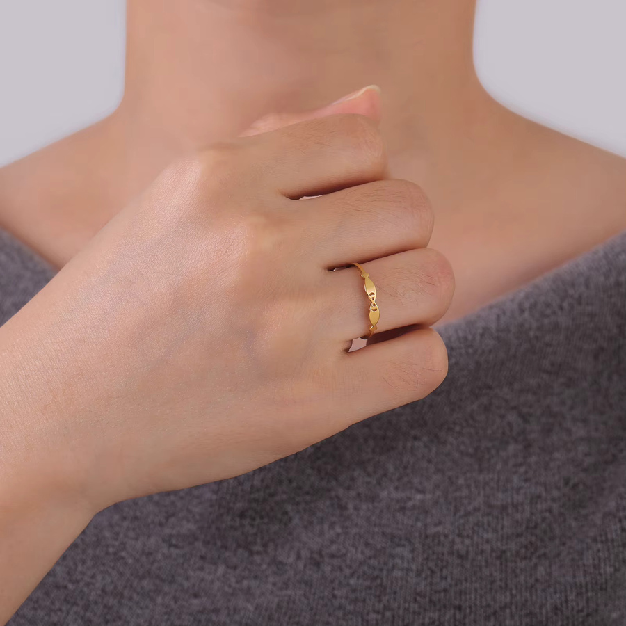 Cazador Ringe, Edelstahl, Gold, Damen - Bild 2