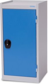 Bedrunka+Hirth Flügeltürenschrank mit Schublade und höhenverstellbaren Fachböden B/T/H: 50 x 50 x 100 cm - Bild 1