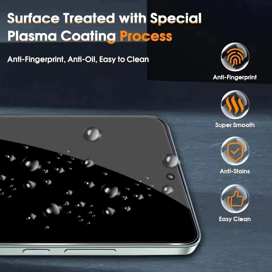 Anti-Spionage Panzerglas Sichtschutz-Displayschutzfolie für Samsung Galaxy A55 A54 A53 A52 A35 A34 A15 A14 A07 A27 A36 A37 A56 A57 in Transparent - Bild 6