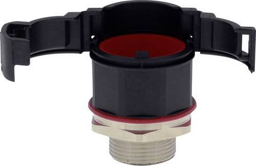 Wiska Verschraubung EMBFS-29-40-BK Schwarz M40 x 1.5 Gerade 10 Stück - Bild 1