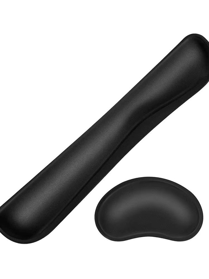Rutschfestes Handgelenk-Unterlegpad für Tastatur und Maus in Schwarz - Bild 6