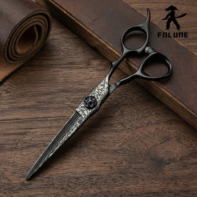 FnLune Friseurschere, Haarschneideschere aus Edelstahl, 6,0'' - Bild 1
