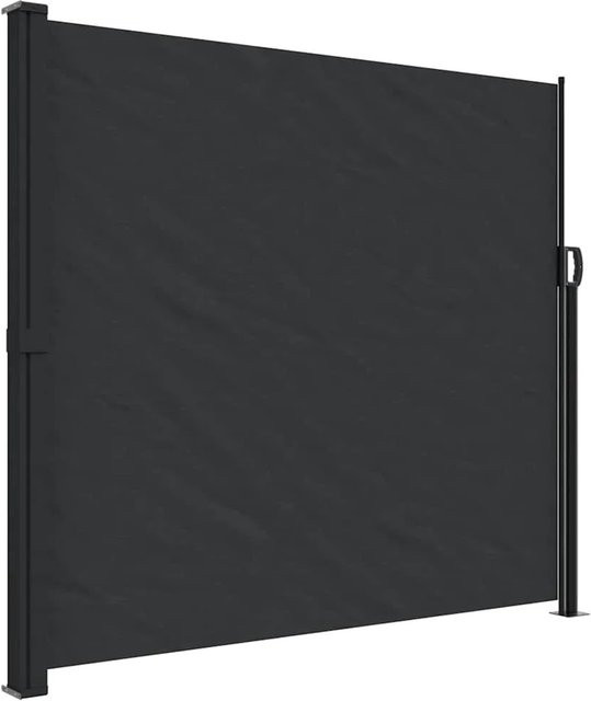 Furnicato Seitenmarkise ausziehbar Schwarz B/H: 300 x 180 cm - Bild 1