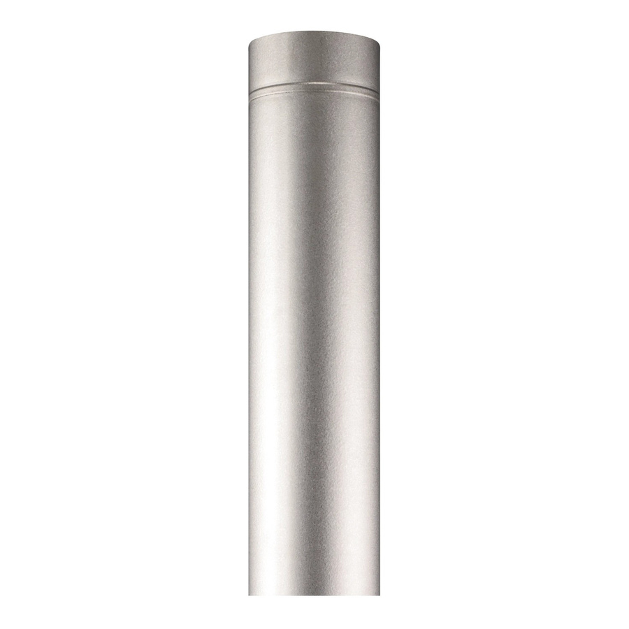Firefix Rauchrohr aus Stahl in Silber, Durchmesser: 120 mm, Länge: 50 cm, feueraluminiert - Bild 2