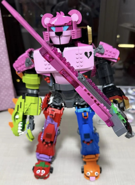 Disney Roboter-Leiter-Mecha, Bausteinmodell, Kunststoff, Bunt / Mehrfarbig - Bild 1