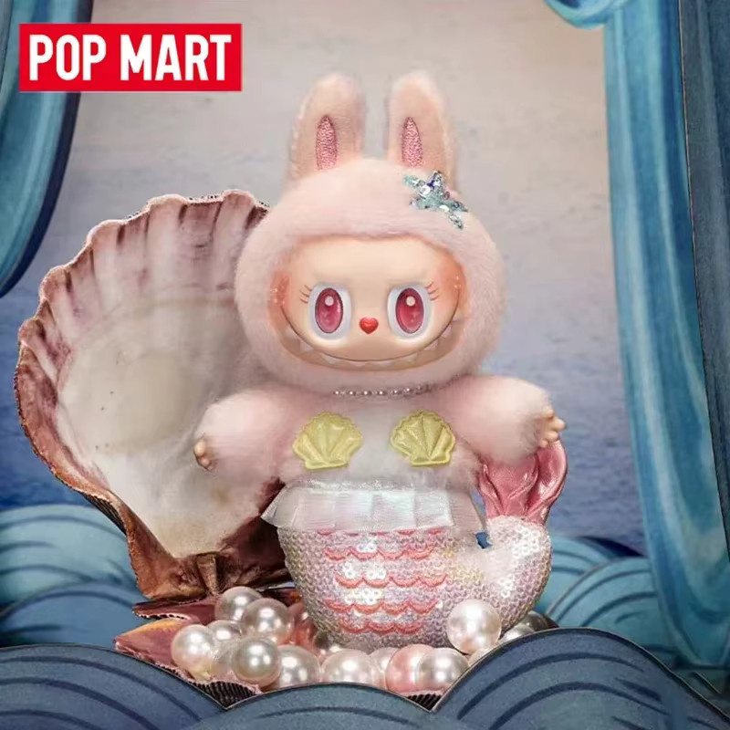 POP MART THE MONSTERS Devliegende LABUBU M0KOKO Meerjungfrauen-Serie, Actionfigur, Einzelfigur - Bild 2